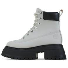 Timberland Sky 6 In Lace Up Bright White, Female, Sko, Boots, Grå, EU 41