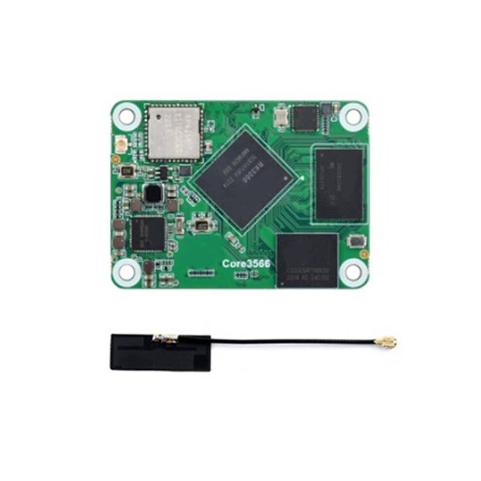 Core3566 Module, Rockchip RK3566 Quad-Core Processor, for Raspberry Pi CM4,4GB+ 32GB Emmc with Wifi