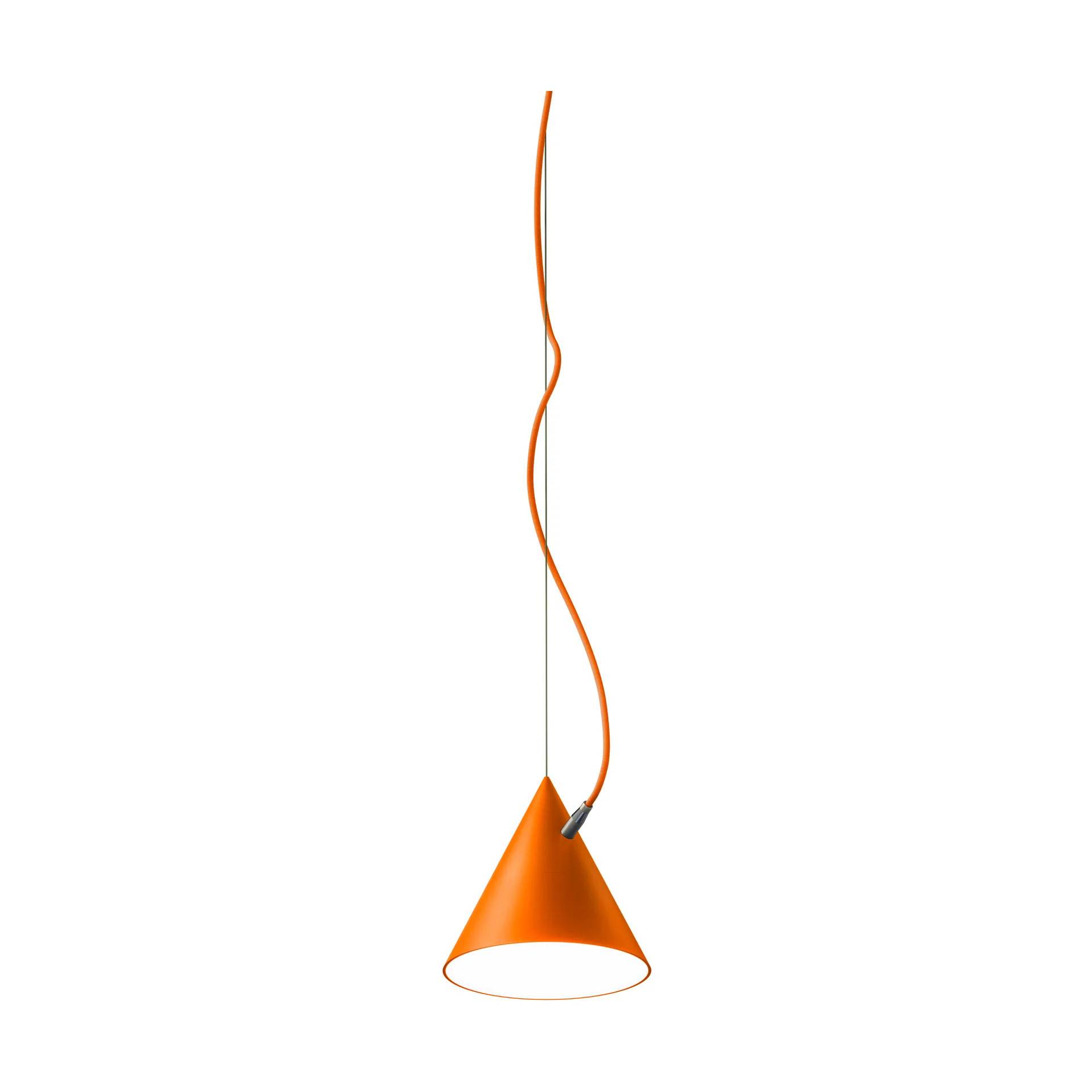 Noon Castor pendel 20 cm Orange-orange-sølv.