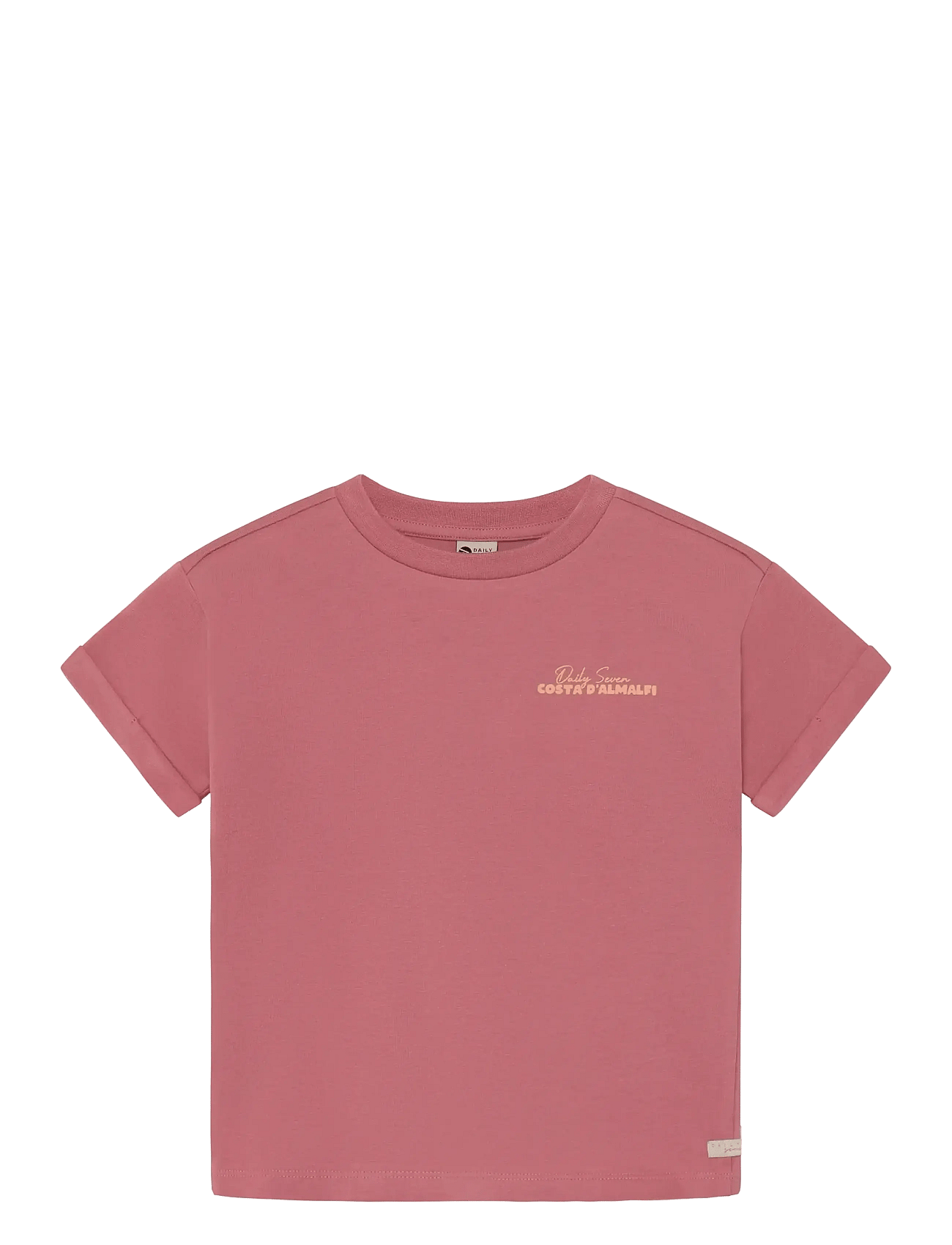 Daily 7 T-Shirt Backprint - Pink - 110