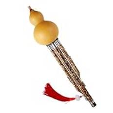 Hulusi Tretons Bitter Bambu Kolblomma Hulusi Instrument För Nybörjare C Ton Vuxen Nybörjare B Flat Tone(C tune)