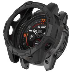 Garmin Fenix 7S / 7S Pro / Epix Pro 42mm Skal för klockram - Svart