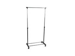Tøjstativ på hjul - Justerbar højde, 94 - 168cm