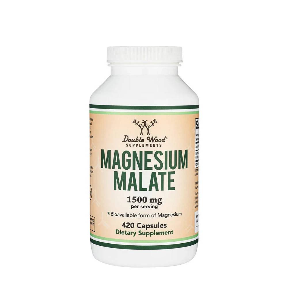 Double Wood Supplements – Magnesium Malate 420 Kapsler