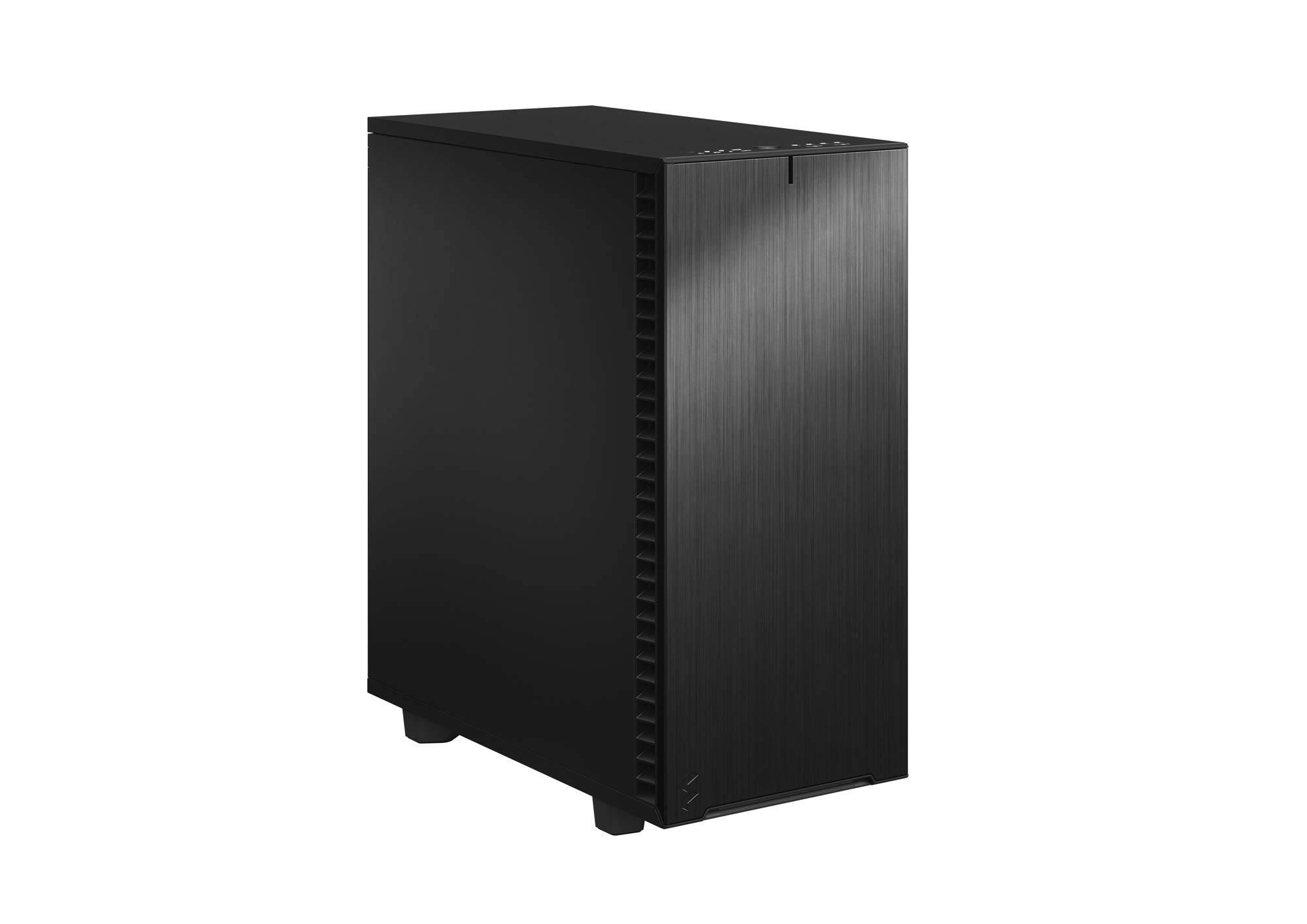 Fractal Design Define 7 Compact Black Middle Tower PC Case Solid Panel Model CS7691 Black FD-C-DEF7C-01 svart