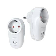 SONOFF S26R2ZB Zigbee Steckdose, Smart Plug mit Timer und Sprachsteuerung, Smart Steckdose kompatibel mit Alexa, Echo Dot, Philips Hue, Google Home und IFTTT, erfordert Zigbee Hub, 2 Stück