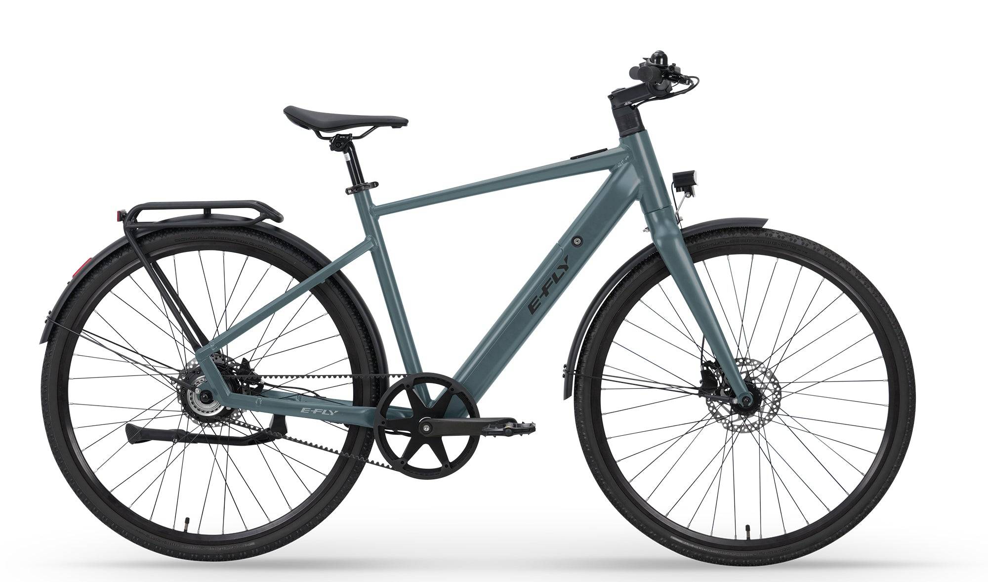 E-FLY Eos Elcykel Herre - Green matt / 53 cm