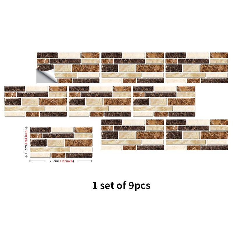 TEMU Self-adhesive Waterproof Scratch--proof Non-cutting Wall Sticker For Bathroom, Bedroom, Kitchen, Toilet, Living Room