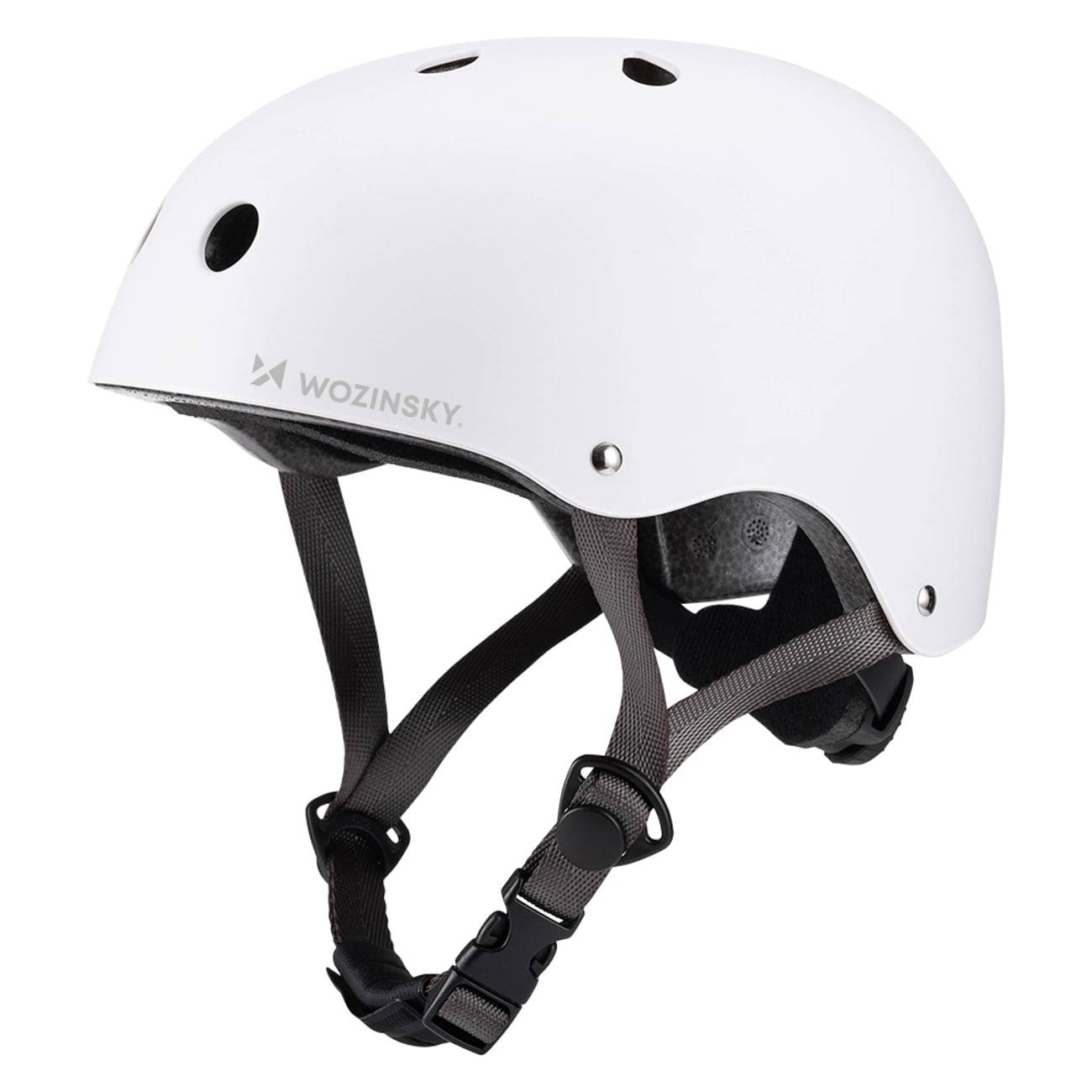 Wozinsky Letvægts BMX/Scooter-hjelm M - Hvid.