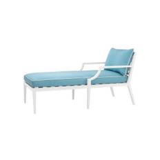 Bella Vista Sun Lounger White