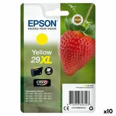 Högkvalitativ Original XL Gul Bläckpatron för Epson XP 235, 332, 335, 432, 435 - 10 Enheter