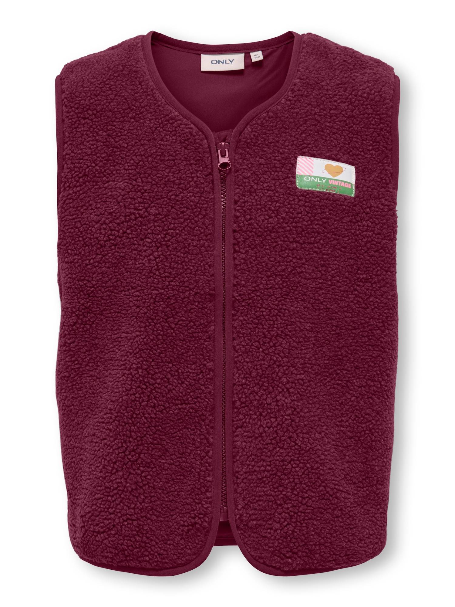 ONLY GIRLS Vest 'KOGBABY'  vinrød