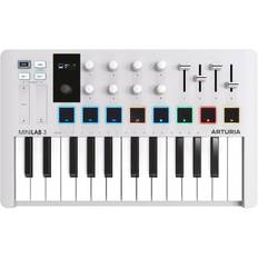 Arturia Minilab-MKIII USB MIDI Controller - Hvid