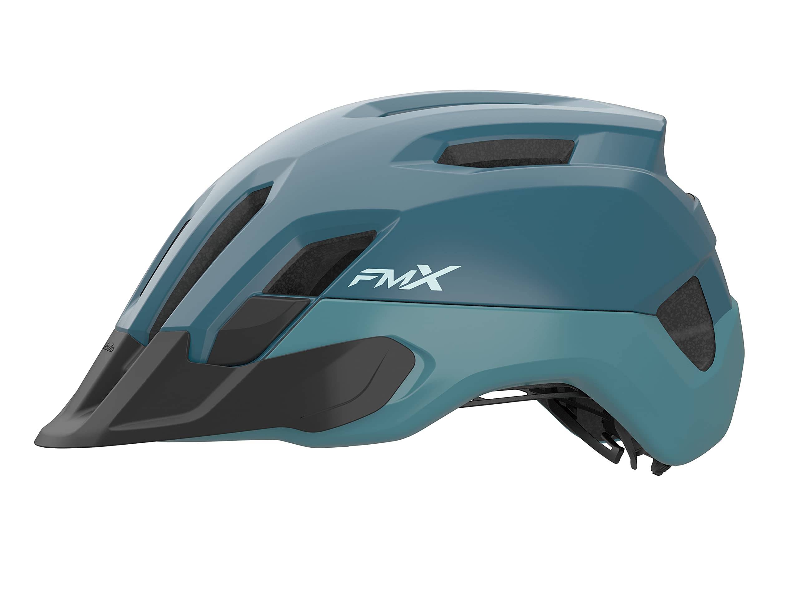 OGK KABUTO Bicycle Helmet Matte Ash Blue JCF Recommended FM-X Size M/L (Head Circumference 57-59cm)