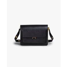 Trunk Bag Medium Black Saffiano Leather