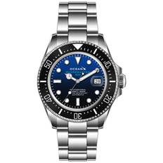 OceanX Sharkmaster 600 SMS600-12 - Herr - 44 mm - Analogt - Automatiskt - Safirglas - Blue (21 mm)