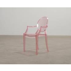 Kartell Lou Lou Ghost barnstol rosa