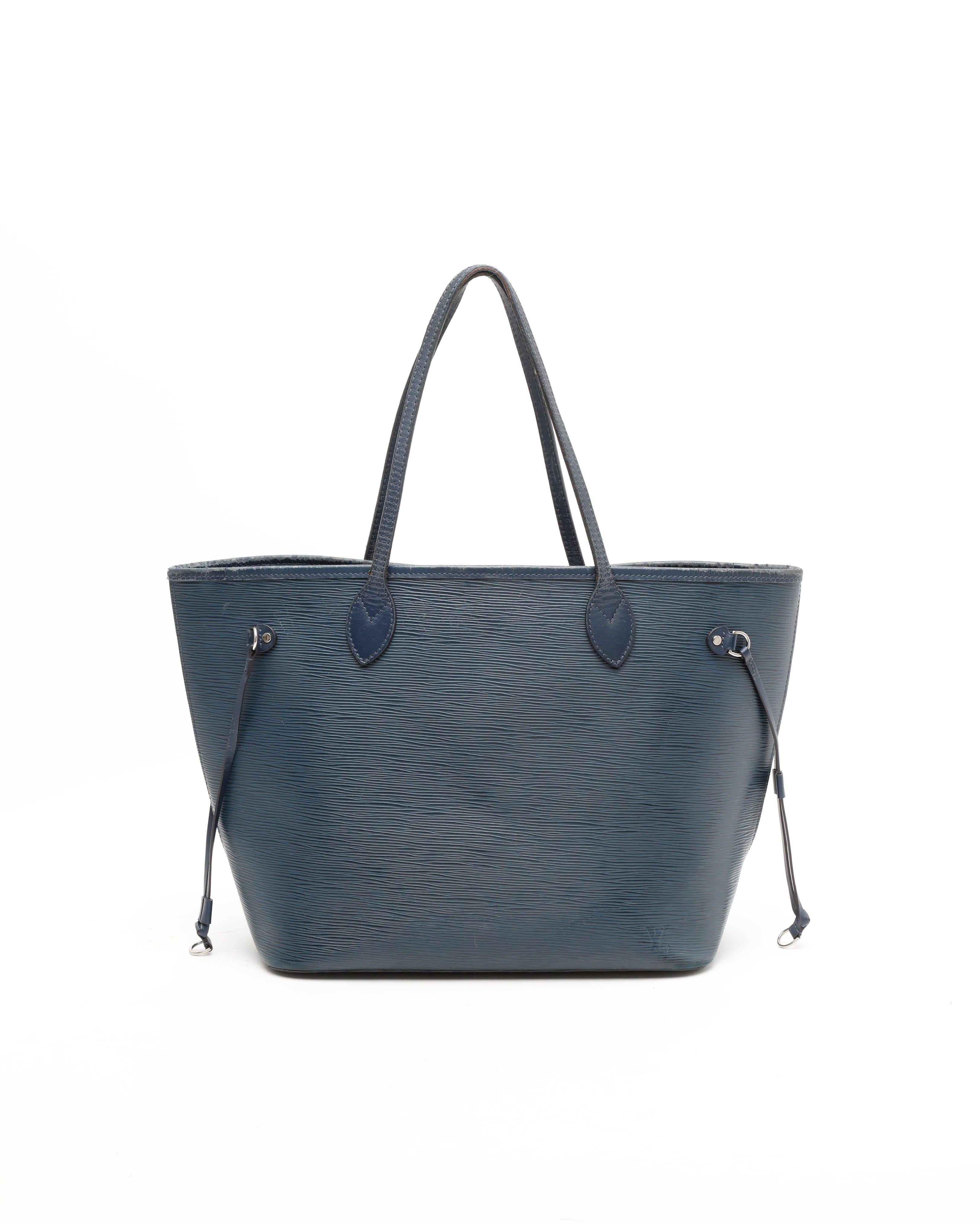 Louis Vuitton Epi Neverfull MM Tote Bag - Blue (One Size)