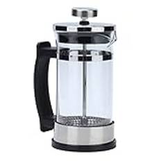 French Press Coffee Tea Maker Small, 350 ml Handbryggning Kaffe Press Pot Heat Anti Coffee Tea Maker Pot Kettle för hemmakontoret