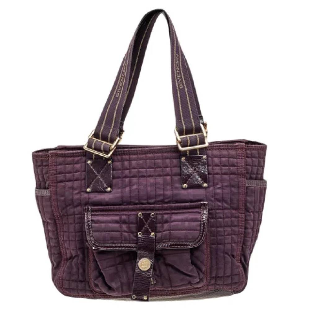 Givenchy Pre-owned Pre-owned Laeder totes - Vintage - Dame - Lilla - ONE SIZE - Læder