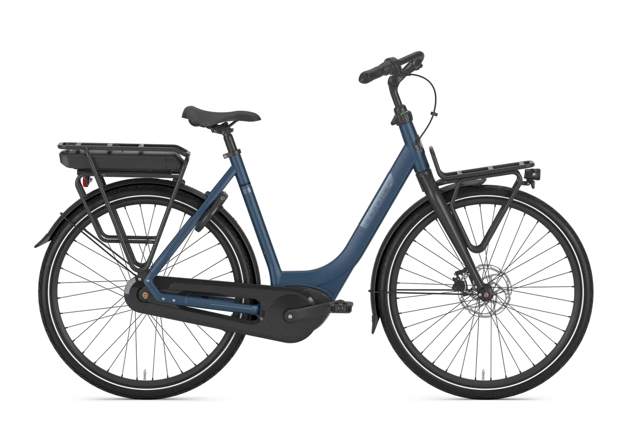 Gazelle Paris C7 Urban 2026 Mallard Blue Dame 500Wh - 61cm