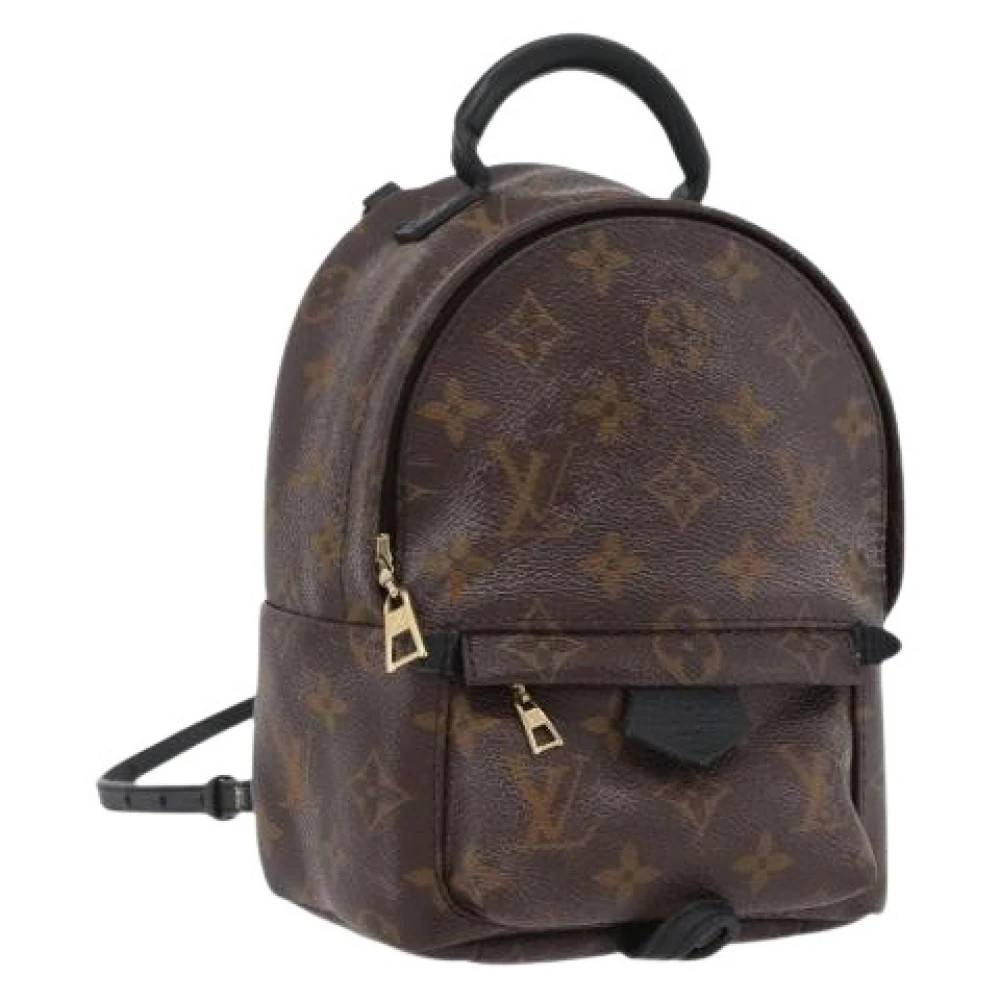 Louis Vuitton Vintage Pre-owned Monogram Rygsæk - Vintage - Dame - Brun - ONE SIZE - Uld