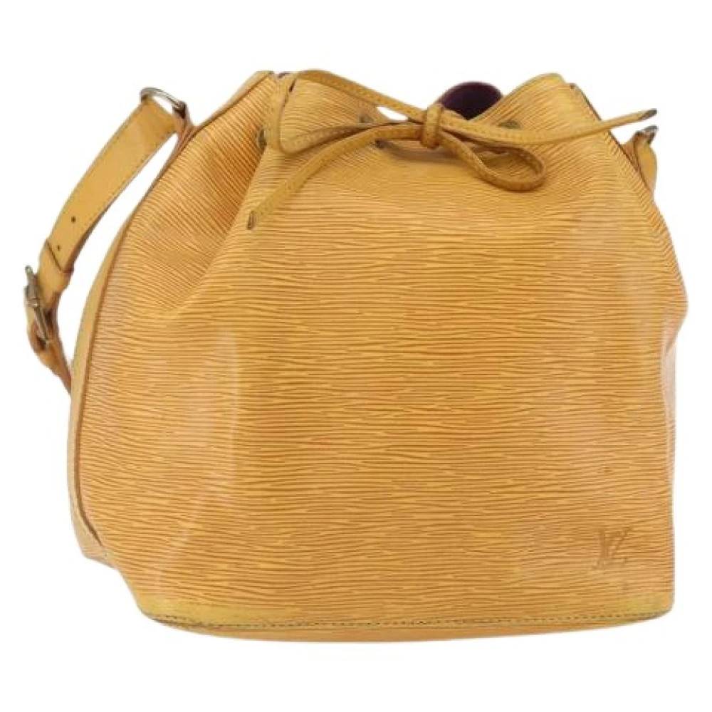 Louis Vuitton Vintage Pre-owned Vintage Bucket Bag - Vintage - Dame - Gul - ONE SIZE - Uld