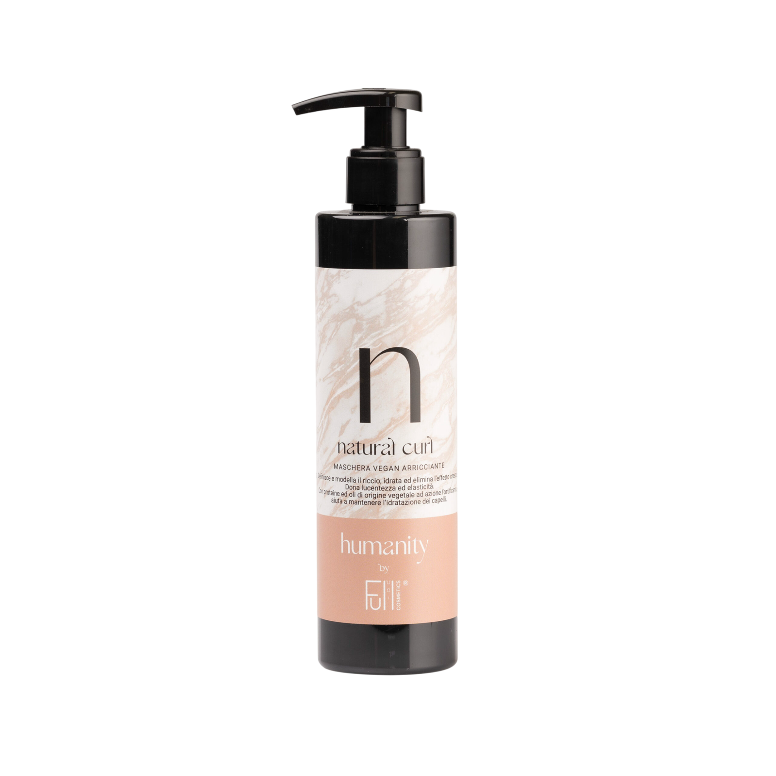 Full Cosmetics Natural Curl Hårbehandlande krämmask Anti-Frizz 250 ml