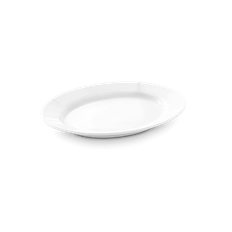 Rosendahl Grand Cru Oval tallerken 17.5x23.5 hvid | Køb her