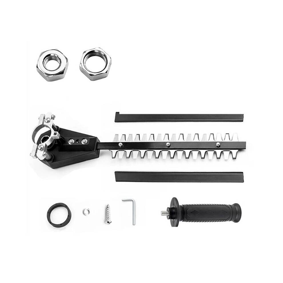 New 9-Tooth Hedge Trimmer Adapter Attachment 450mm Lawn Mower,Angle Grinder to Cordless Hedge Trimmer Tools,Garden Tools