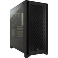 Corsair iCUE 4000D RGB Airflow - Mid tower - E-ATX - Seitenteil mit Fenster (gehärtetes Glas)