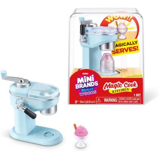 Magic Cook Kitchen Ice-Cream Maker Zuru Mini Brands Figurer 77789B