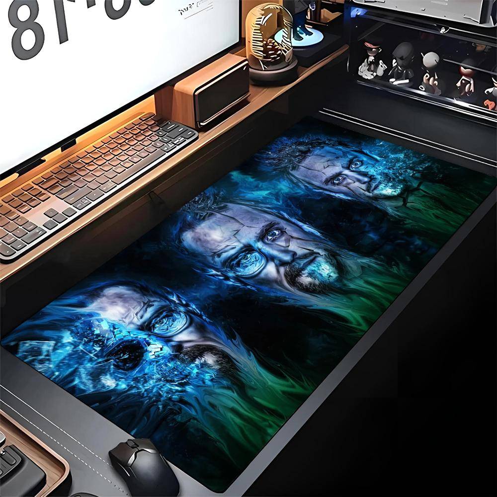 Breaking Bad Musmatta Gaming Låsande Kant Stor Dator Spelare Stor Gummi Konst Musmatta Bärbar Dator Cool Skrivbordsmatta