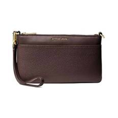 Michael Kors, Taske, Dame, Brun, ONE SIZE, Uld, Konvertibel Håndledsrem Clutch