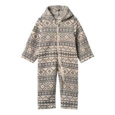 WHEAT Fleece Suit Allo |Cream |74