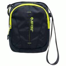 Unisex Vuxen Saquet-logotyp Crossbody-väska (svart/lime Punch) (En-Storlek)