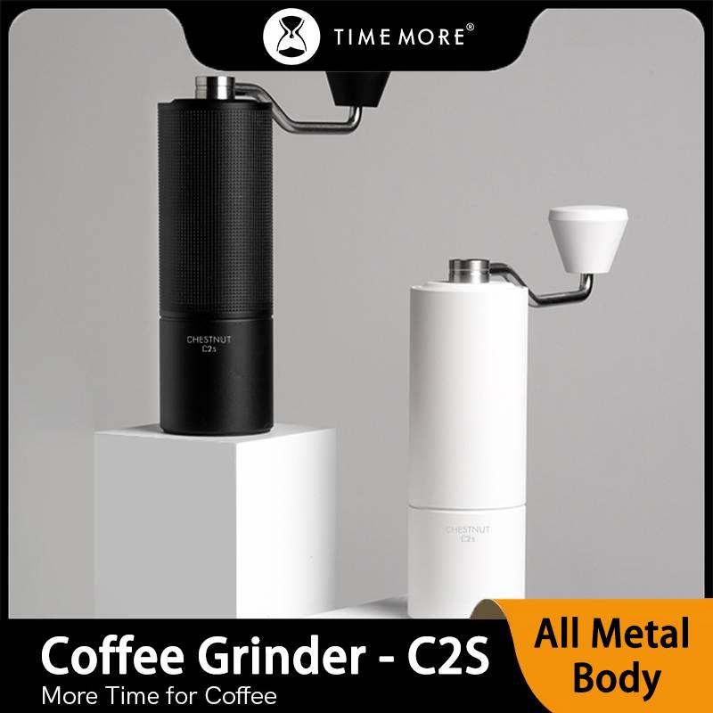 TIMEMORE C2S Manual Coffee Grinder 20g Capacity Adjustment Stainless Steel Burr Hand Coffee Grinder For Espresso