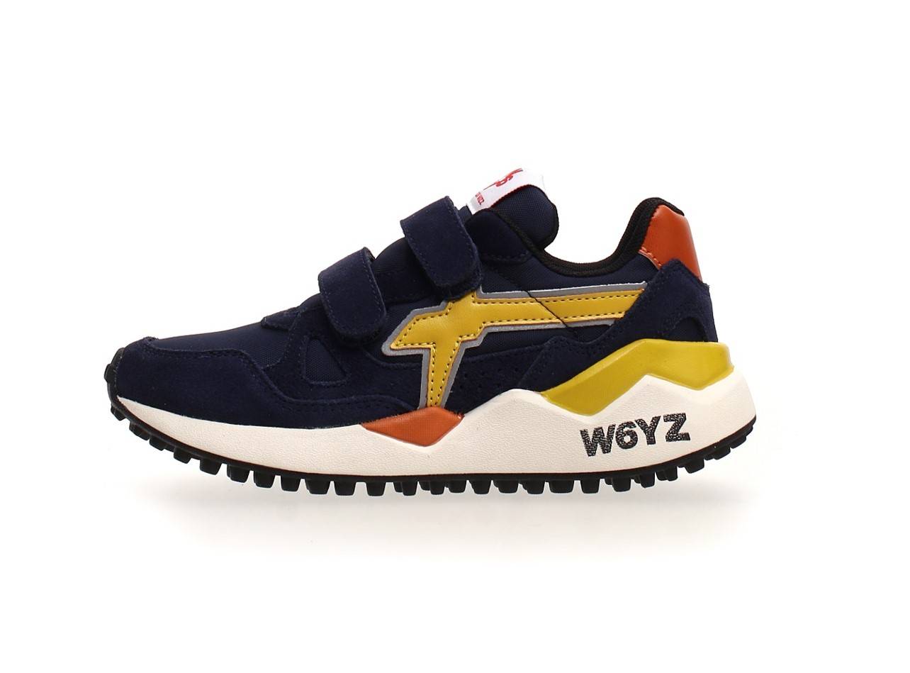 W6YZ Sneaker Wolf VL-J Black/Orange/Yellow 29