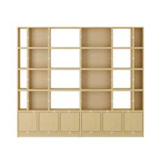 Stacked Storage System / Office Storage (Conf. 1) - Kontor Oak