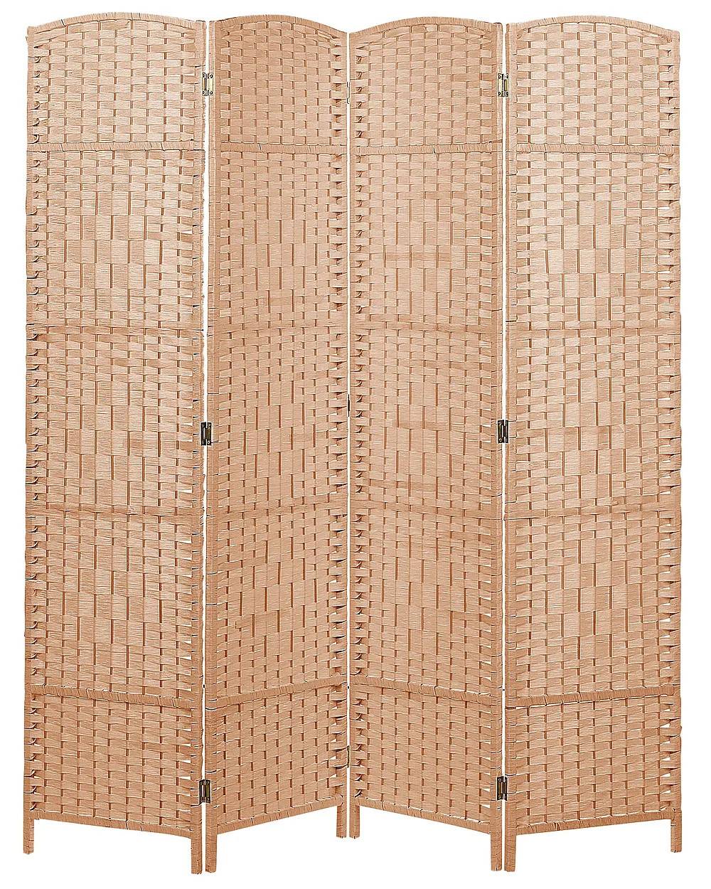 4 panelers rumdeler LAPPAGO 163 cm 170 cm Naturlig