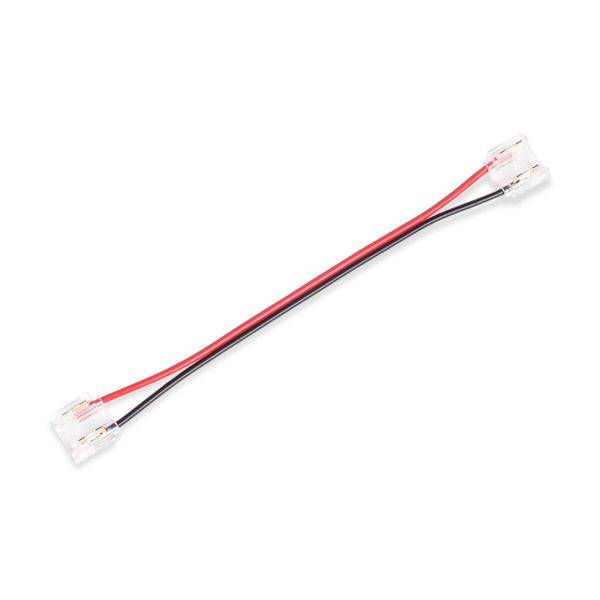 Skarvkontakt till LED-list AGGE Strip to Strip, 10cm, För enfärgad 10 mm list