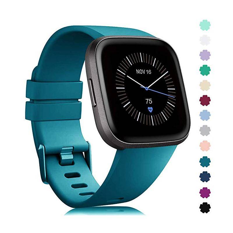 Rem för Fitbit Versa/Versa2/Lite Smart klocka ersättningsband Sport silikon Armband för Fitbit Versa 2 armband