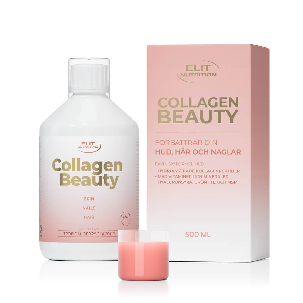 Elit Nutrition Collagen Beauty, 500 ml (Tropical Berry).