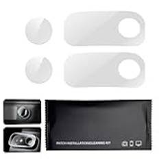 2-pack gimbal-lins skärmskyddsfilm för DJI OSMO Mobile 7P handhållen gimbalstabilisator skyddsfilm repbeständig mobil 7-lins filmtillbehör