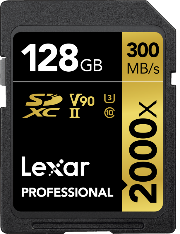 SDHC Pro 2000X UHS-II U3 (V90) (128GB)