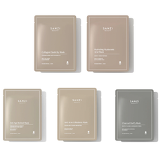 PAKKE: 5X SHEET MASKS