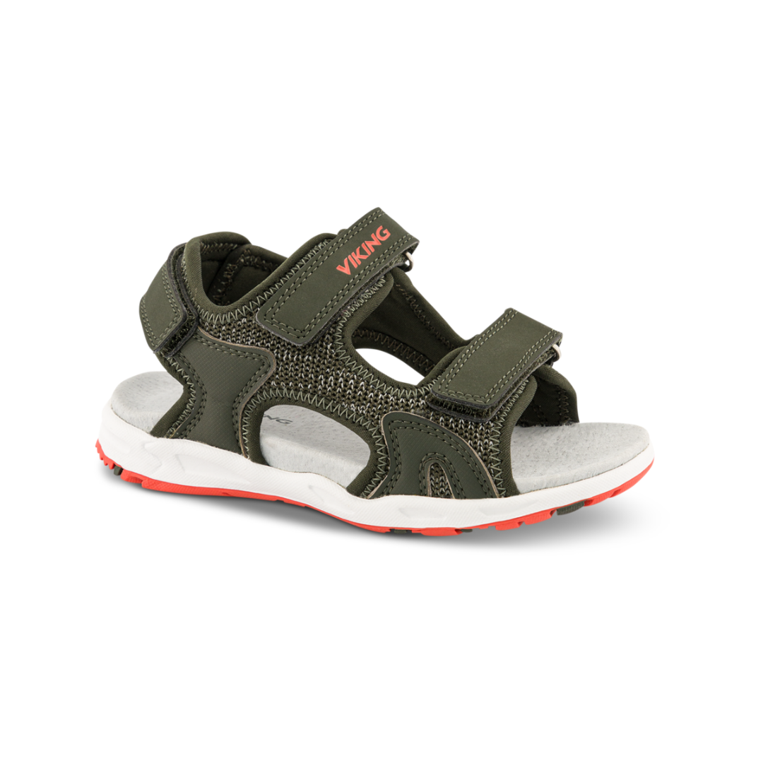 Viking Børnesandal Grøn 3-43730 Anchor - 31