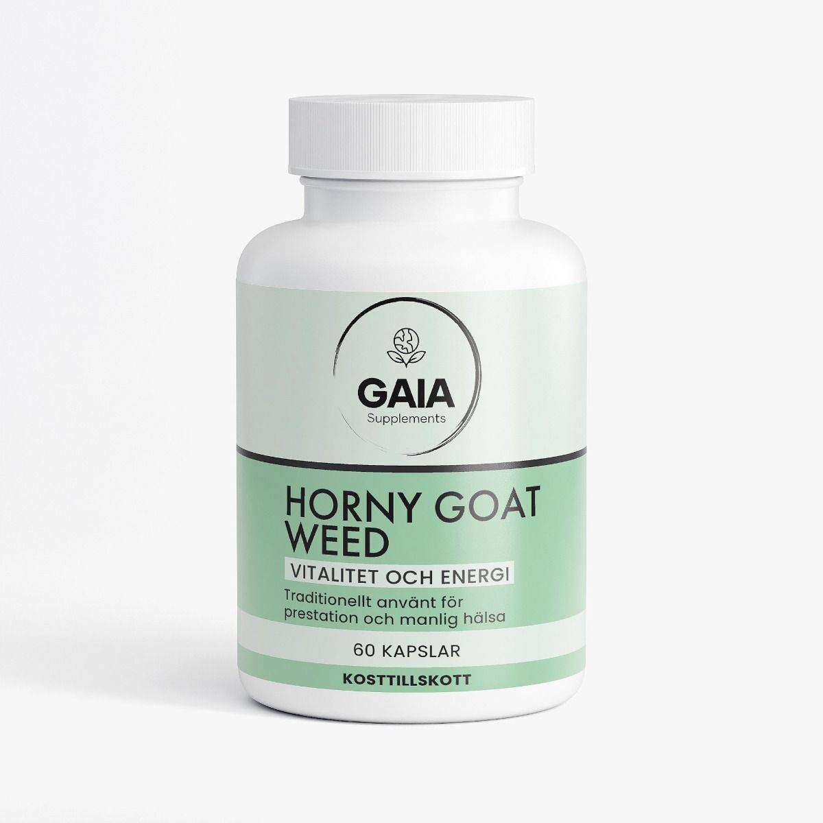 Gaia Supplements Horny Goat Weed 60 kapslar