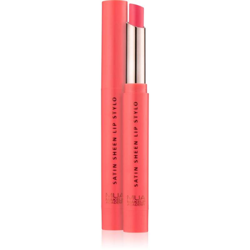 MUA Makeup Academy Satin Sheen Satin læbestift Skygge Romance 1.5 g - 1.5 g