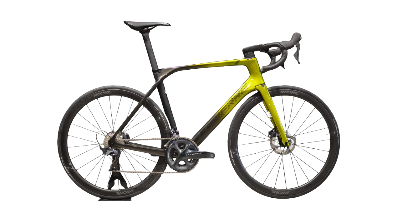 Lapierre Aircode DRS 2024 - Shimano Ultegra Di2 2x12sp - Miche React - 170 / XS / Black / Gold (XS)